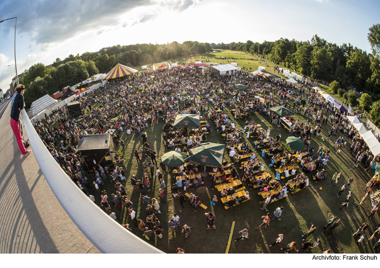 Kostenloser Eintritt beim Brückenfestival