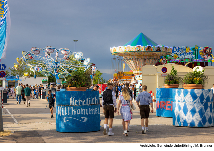 Unterföhring feiert Bürgerfest mit tollen Attraktionen