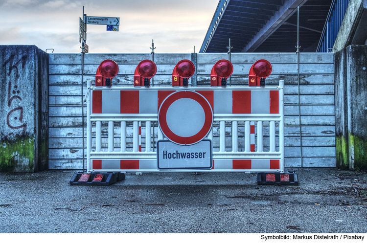 Hochwasserlage in Neuburg entspannt sich