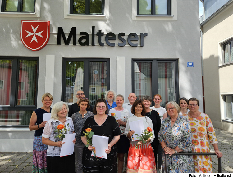 Zwölf neue Hospizbegleiter der Malteser ausgebildet