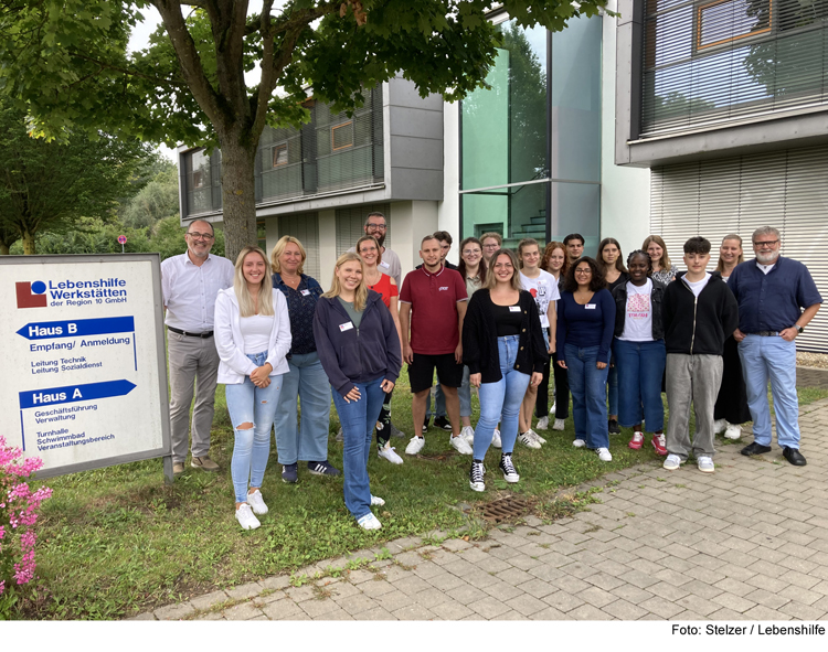 Ausbildungsstart bei der Lebenshilfe