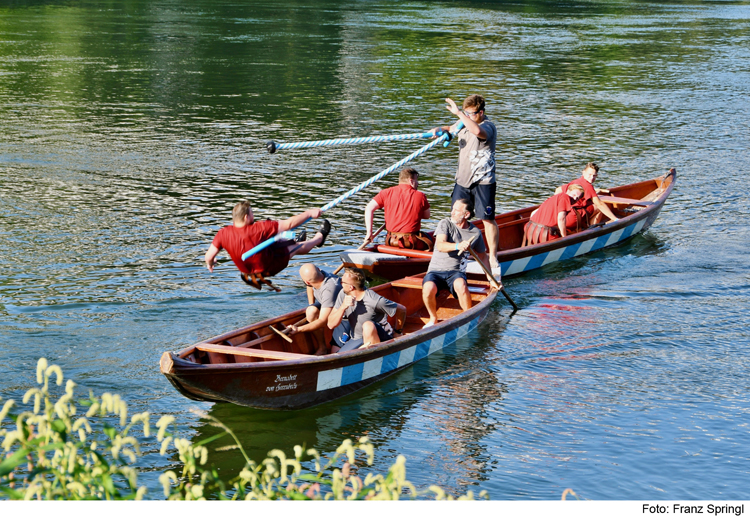 Spannendes Heimturnier der Schanzer Fischerstecher begeistert Zuschauer.  