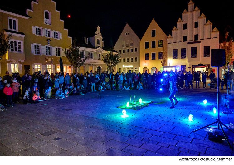 Lichterzauber in Schrobenhausen