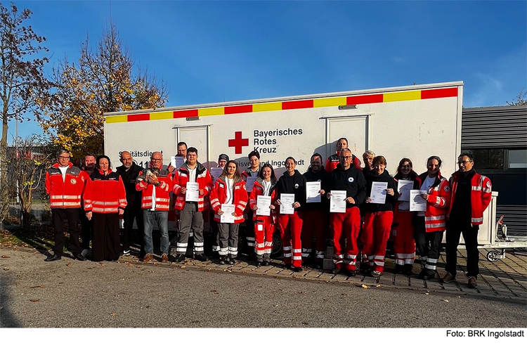 Frische Sanitäter für Ingolstadt