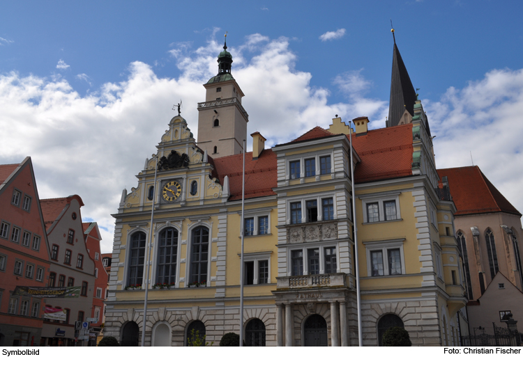 Arbeiten am Alten Rathaus