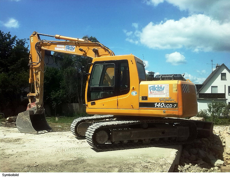 Aus Bagger: Dieseldiebstahl in Sandgrube