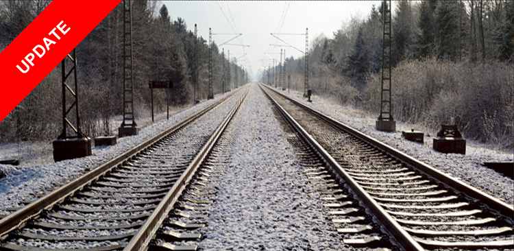 Weiterhin Sperrung der Bahnstrecke Ingolstadt-München bis voraussichtlich 12:00 Uhr