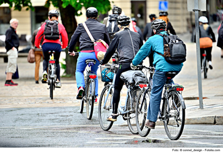 Neue Fahrrad-Abbiegespur