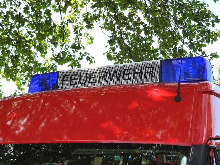 Brandstiftung in Schule