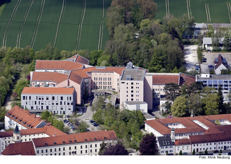 Krankenhauseingang beeinträchtigt