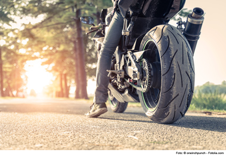 Psychisch kranker Motorradfahrer hält Polizei in Trab