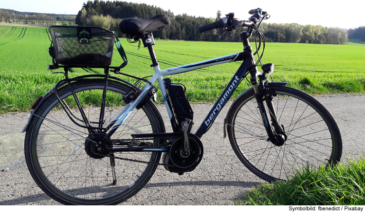 Unbekannte klauen E-Bikes