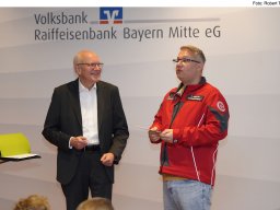 Volksbank Raiffeisenbank Bayern Mitte eG unterstützt Organisationen und Vereine