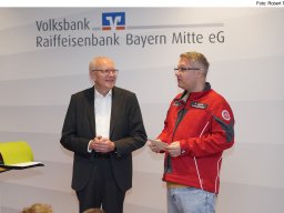 Volksbank Raiffeisenbank Bayern Mitte eG unterstützt Organisationen und Vereine