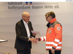 Volksbank Raiffeisenbank Bayern Mitte eG unterstützt Organisationen und Vereine