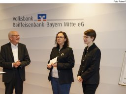 Volksbank Raiffeisenbank Bayern Mitte eG unterstützt Organisationen und Vereine