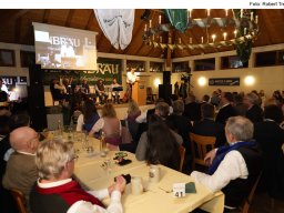 Herrnbräu-Starkbieranstich in der Gaststätte am Auwaldsee