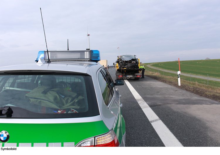 Von Autobahn ab- und dann aufgefahren