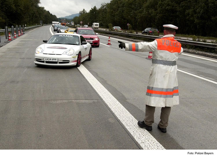 Großangelegte Verkehrskontrolle