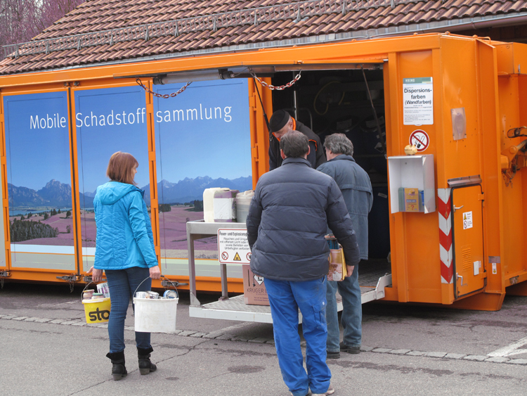 Geben Sie Ihren Problemabfall ab