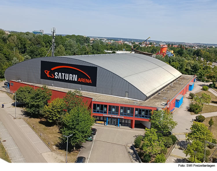 Parkplatz an der Saturn Arena gesperrt