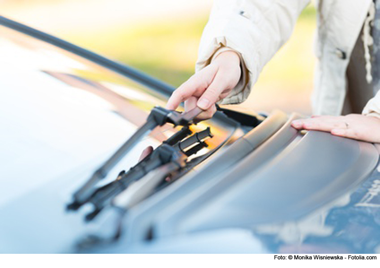 Sachbeschädigung an Auto